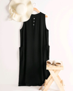 پیراهن زنانه نخی مدل نیلوفر-120700