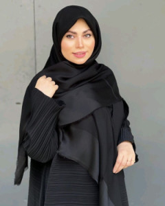 روسری بامبو مشکی