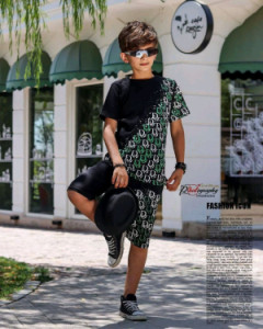 تیشرت شلوارک اسپرت طرح Dior-134930