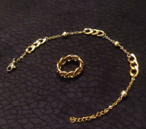 دستبند و انگشتر کارتیر استیل-119238