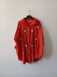 مانتو اسپرت زنانه لنین مدل شومیز مانتویی