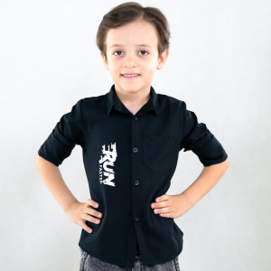 پیراهن مشکی پسرانه پژمان 1410