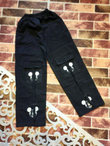 شلوار بگ دخترانه مدل کارگو