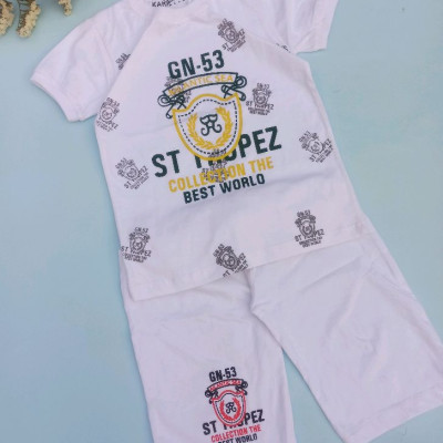 تیشرت تک پسرانه جنس پنبه