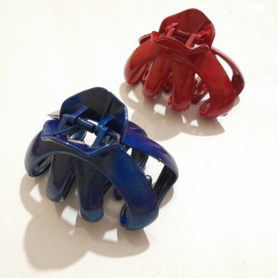 کلیپس گوجه ای دو عددی قرمز و آبی