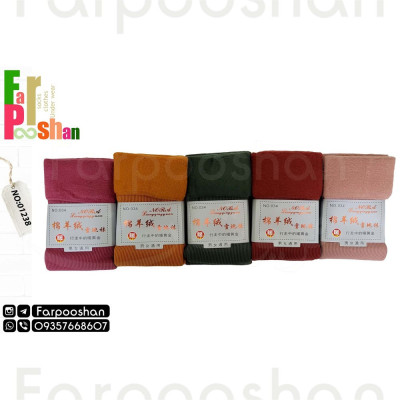 جوراب زنانه تو کرکی کبریتی کد 01238-125898