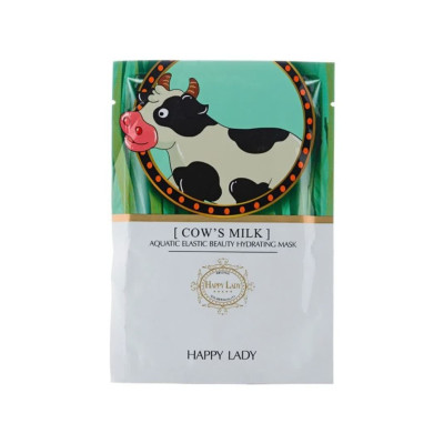 ماسک ورقه ای شیرگاو هپی لیدی - حجم 28 میل