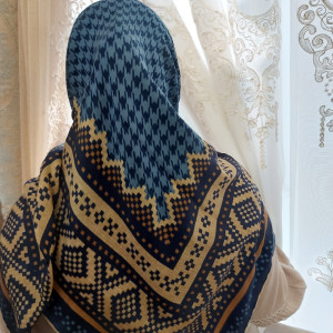 روسری نخی قواره 120-135899