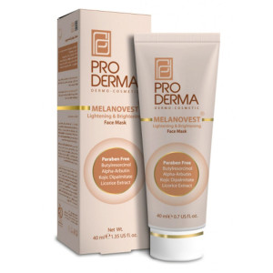 ماسک روشن کننده پوست صورت پرودرما 40میل