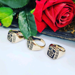 انگشتر طلا روس مردانه