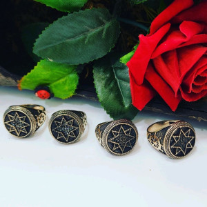 انگشتر طلاروس مردانه