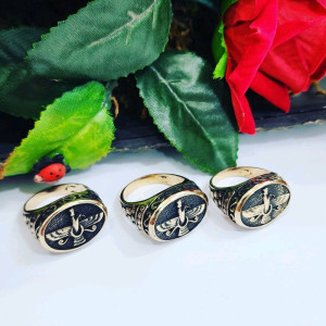 انگشتر طلا روس مردانه فروهر