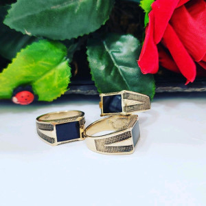 انگشتر طلا روس مردانه