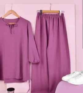 مانتو شلوار زنانه ابروبادی ایده آل مدل زرین-142981