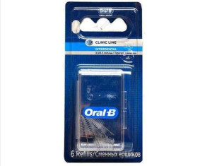 یدک مخروطی مسواک ارتودنسی اورال بی 6عددی