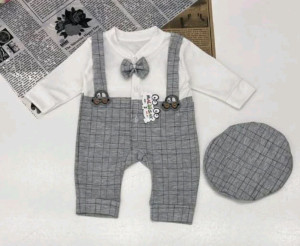 سرهمی بنددار پسرانه کلاه دار