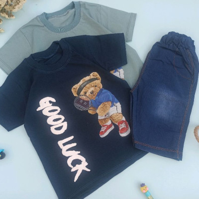 ست تیشرت شلوارک پسرانه