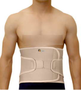 کمربند طبی چهار فنره نئوپرن صادراتی (BA080) چیپسو CHIPSO رنگ مشکی ضد حساسیت