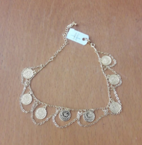 پابتد خاص و زیبا آویز دار طرح سکه ای