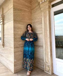 پیراهن ساحلی زنانه نخی مدل ساحلی دنیا-116315