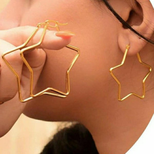 گوشواره ستاره استیل