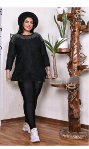 شومیز و تونیک آستین طرح کیمونو