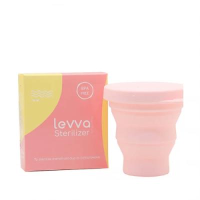 استریلایزر منفذ دار لیوا فارما ( ضدعفونی کننده ی کاپ قاعدگی ) رنگ صورتی