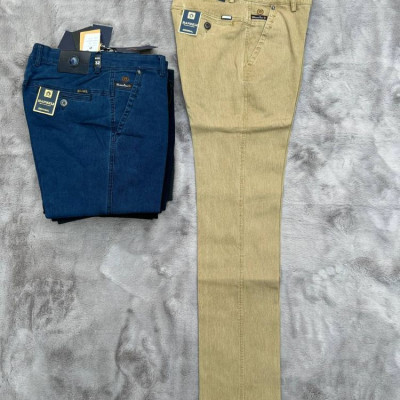 شلوار کتان کبریتی مارک هنسل کیفیت عالی-155793