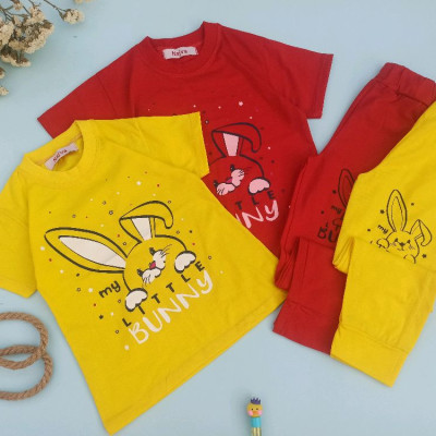 ست تیشرت شلوار دخترانه