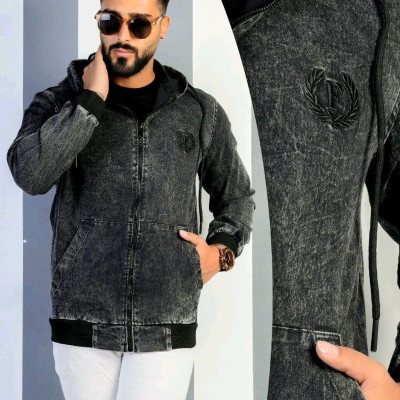 سویشرت جین کشی (بدون خز)-155663