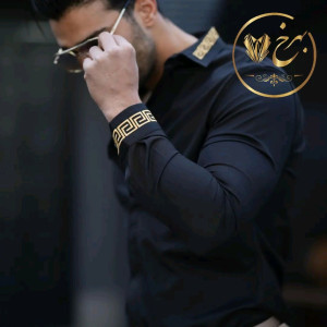 پیراهن مجلسی مردانه جنس نخ ابریشم ترک VERSACE