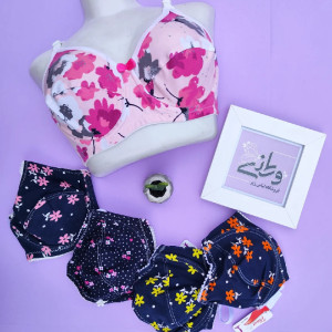 سوتین نخی فنر دار