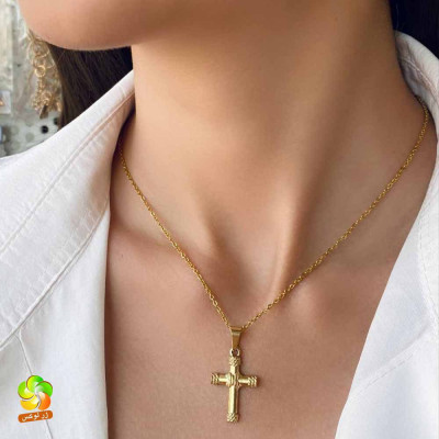 گردنبند زنانه مدل صلیب
