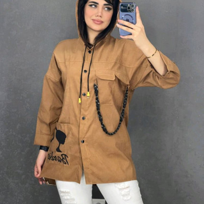 مانتو دخترانه میکرو مدل باربی