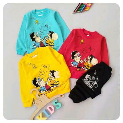 ست بلوز و شلوار بچگانه آستین بلند