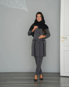 مانتو شلوار زنانه فاستونی مدل اداری