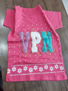 تیشرت تک دخترانه