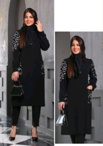 مانتو مجلسی ابروبادی مدل مانتو مجلسی مانتو محرمی-122964