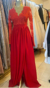 پیراهن شب زنانه کرپ مدل پیراهن مجلسی بلند-118420