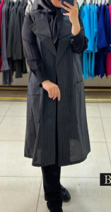 وست زیبای راه راه سایز بزرگ 44 تا 62