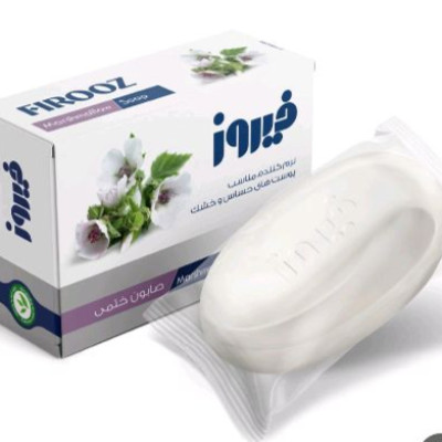 صابون ختمی فیروز بسته دو عددی وزن 120 گرم