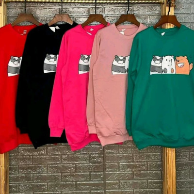 بلوز دورس نخ پنبه آستین بلند زنانه و دخترانه مناسب سایز 38 تا 48-128546