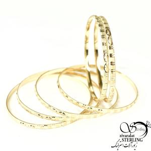 النگو طلاروس 3میل طرح بینهایت کد 8949