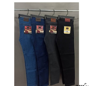 شلوار لی لیوایز مردانه راسته فاق بلند رنگ ثابت شست رفته-127790