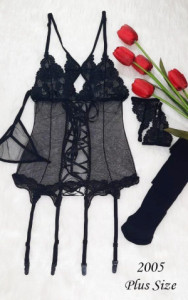 لباس خواب فانتزی بیگ سایز از 42 تا 48 کد 2005