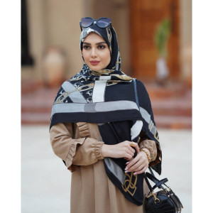 روسری ابریشم کجراه-114541