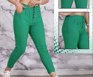 شلوار مام کتان-117676