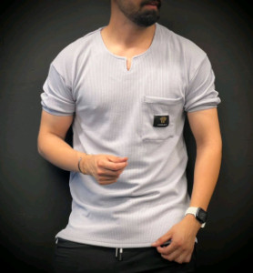 تیشرت یقه کوبایی VERSACE-116988