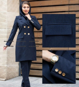 مانتو شلوار زنانه فاستونی مدل اداری