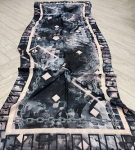 شال نخی اسپرت طرح سنگ فرش-128092